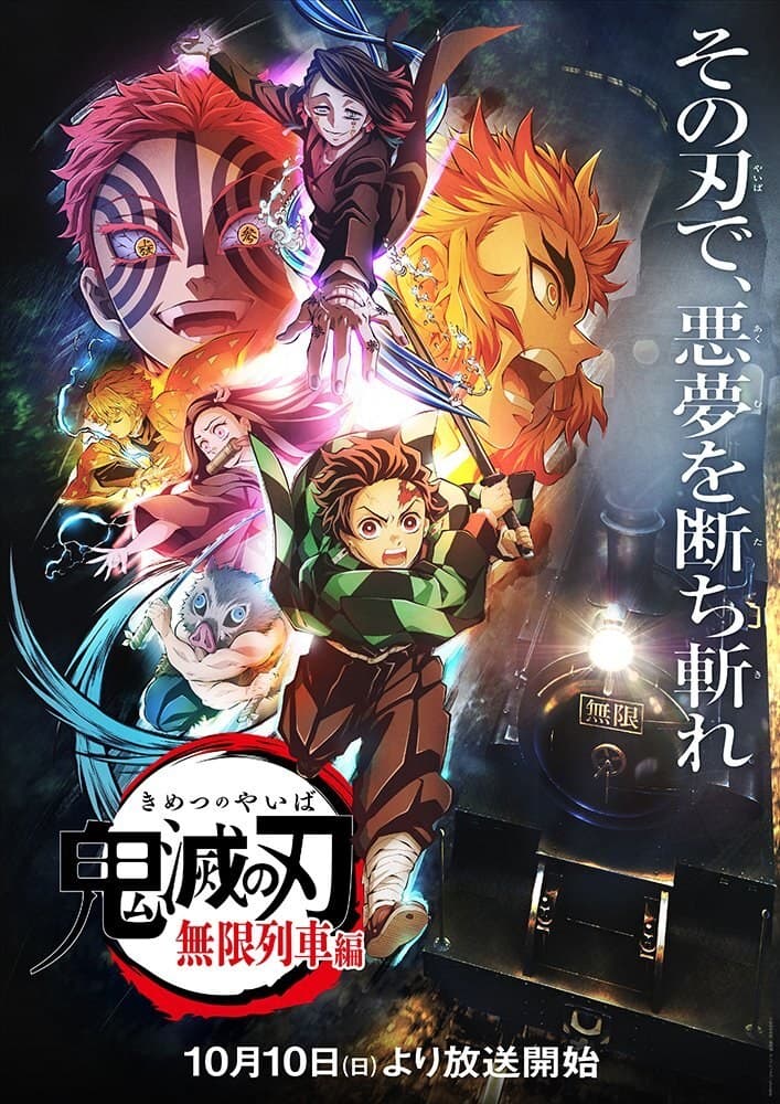 Affiche de Kimetsu no Yaiba: Mugen Ressha-hen