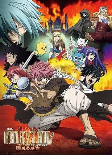 Affiche de Fairy Tail - La prêtresse du Phoenix